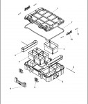 Dewalt DWST82968-1-XJ TSTAK Waterproof Organiser Spare Parts Type 1